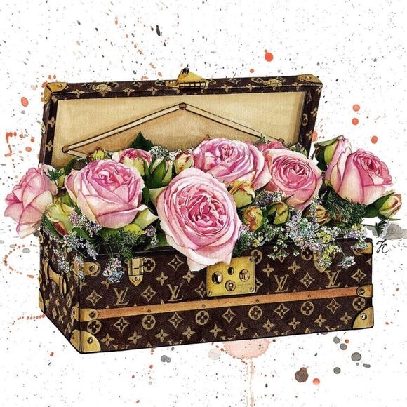 “Oh Louis!” Print picture- luxury and glam fashion couture wall art home decor - Picture 3 of 3